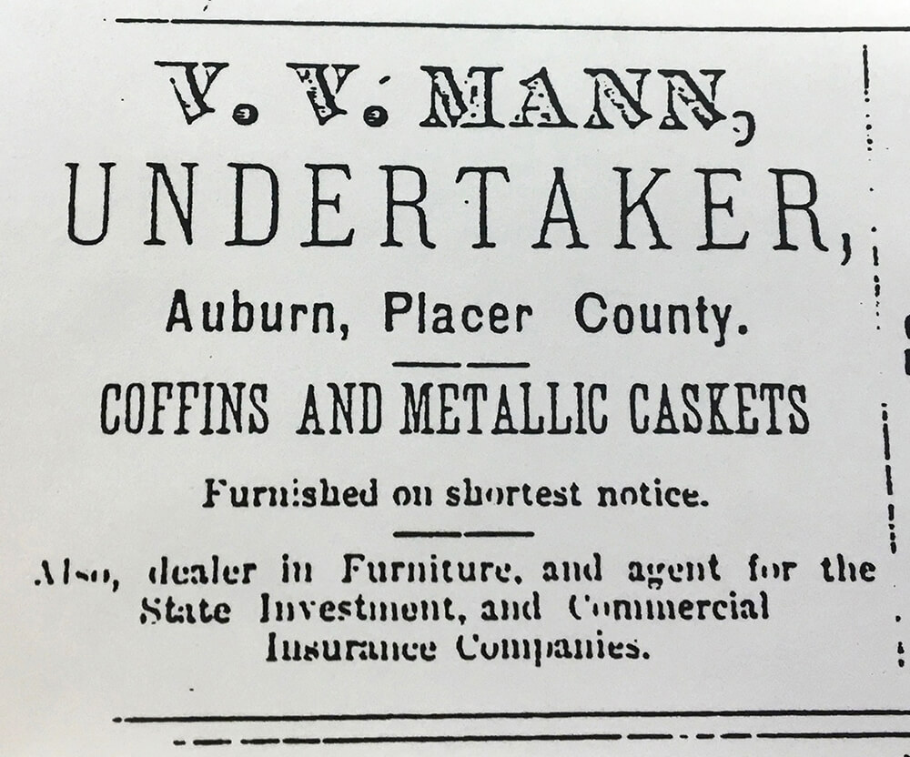 Undertaker Advertisement